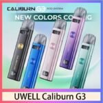UWELL Caliburn G3咖哩棒G3 KIT電子煙2主機官網評價說明書